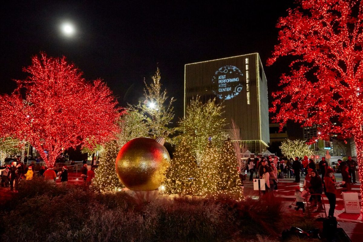 The Galleria Mall During Holiday Season Dallas, Texas